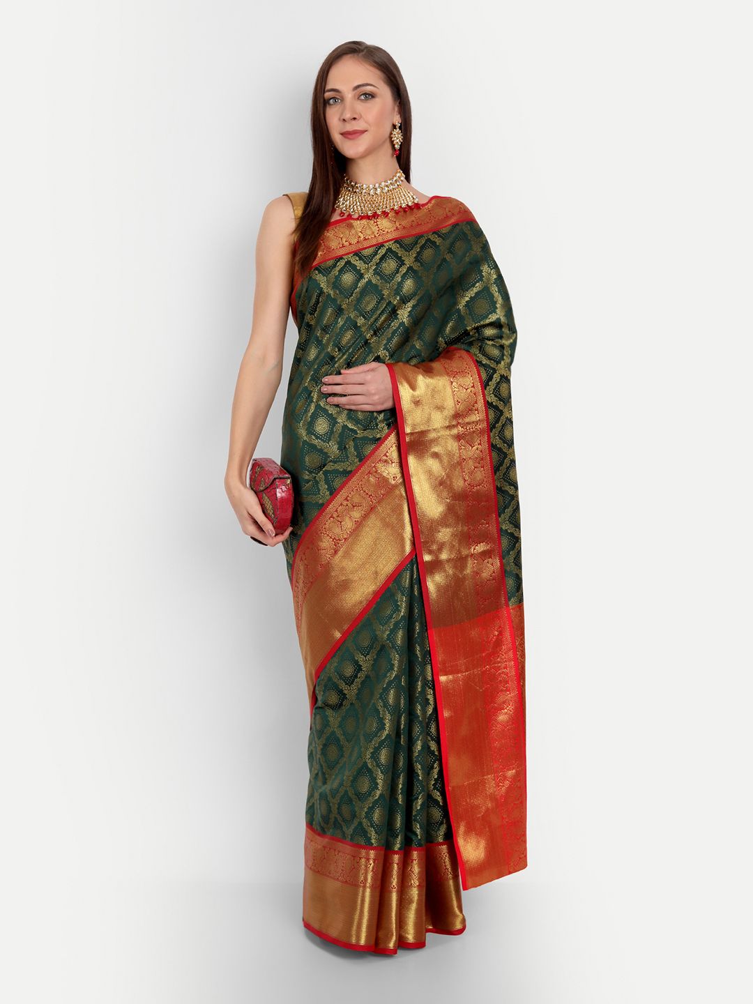 Buy Pure Kanjivaram Silk Saree,with Brocade Blouse,beautifull Rich Pallu  &women Saree,indian Saree,wedding Saree ,party Wear Saree Online in India -  Etsy