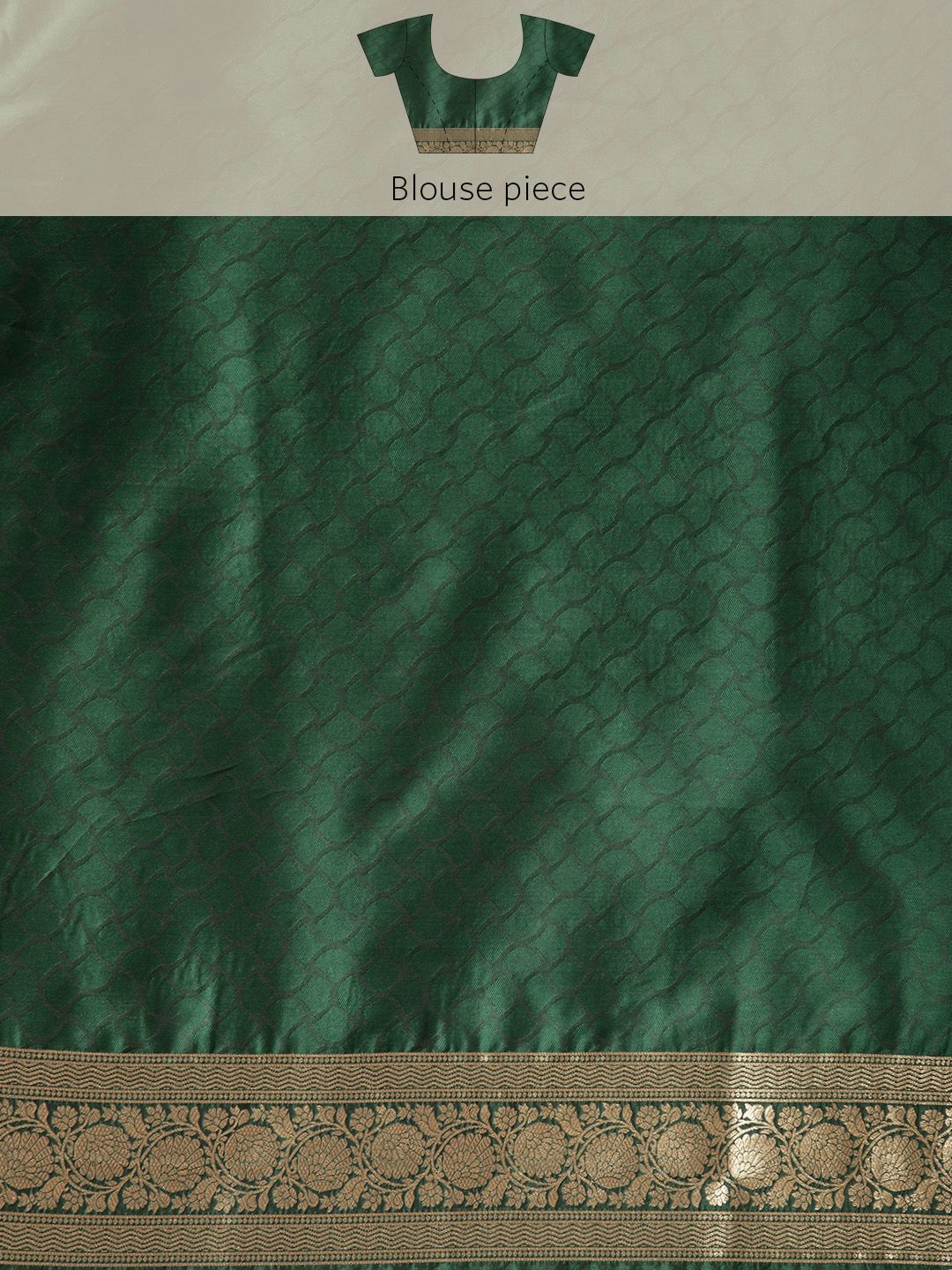 Green Color Pure Soft silk Banarasi Saree-Special Party Wear collection