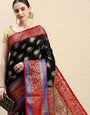 Black ROYAL kanchi pattu sarees for woman