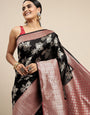 Black Color Exquisite Silk Sarees for Every Occasion