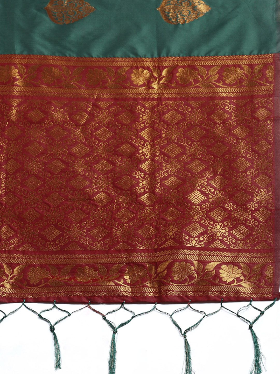 Green Traditional Banarasi Silk Sarees