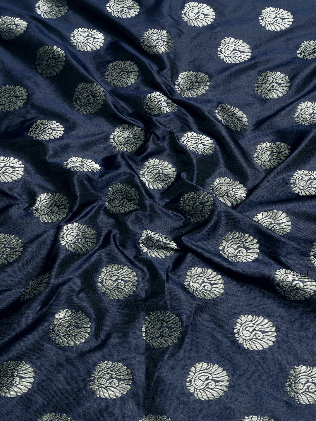 navy blue Authentic Paithani sarees with great radha krishna pallu orignal look