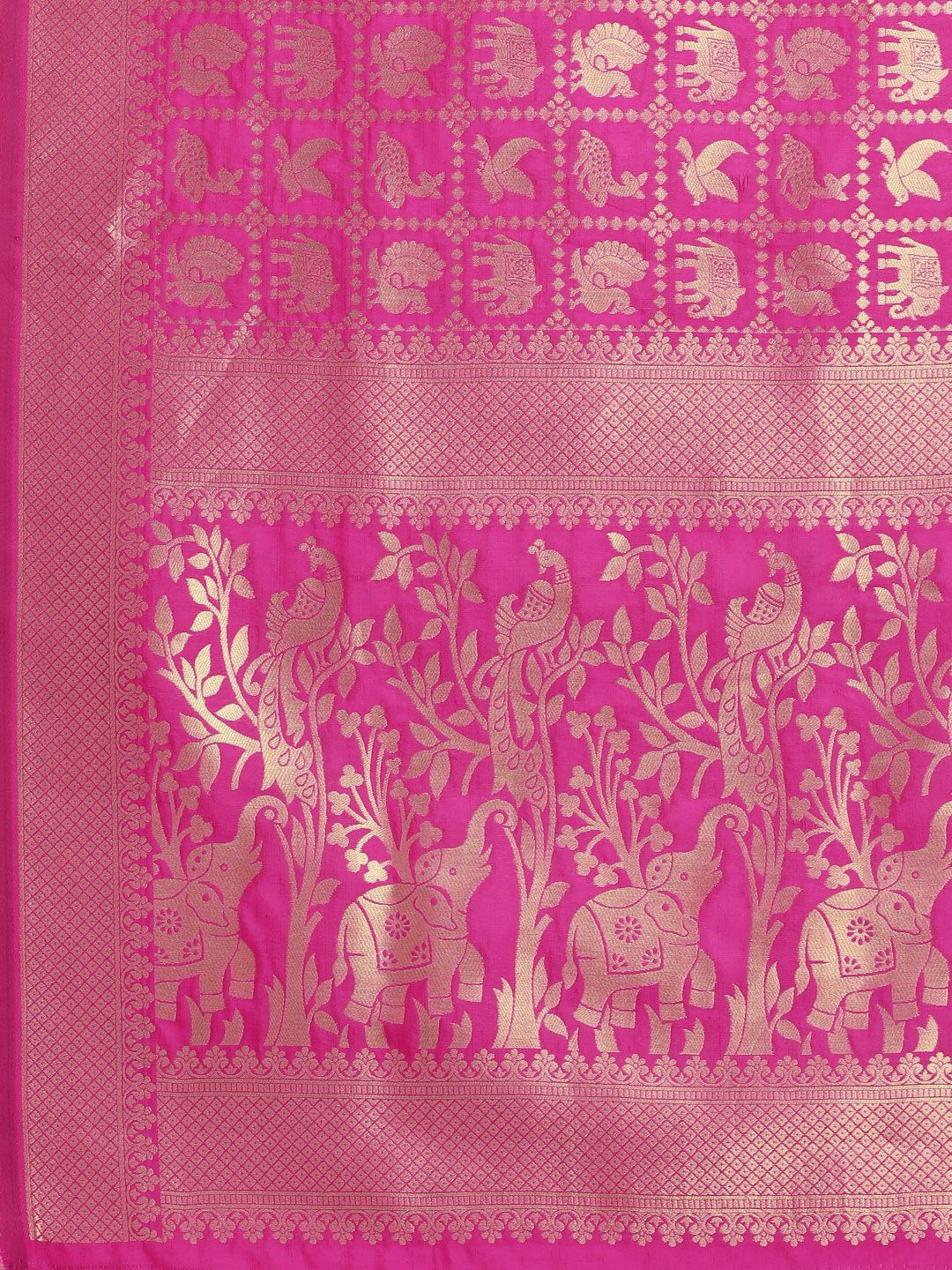 Pink Toned Traditional Patola Silk Saree