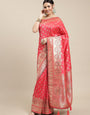 red royal rajwadi look best banarasi paithani saree for woman