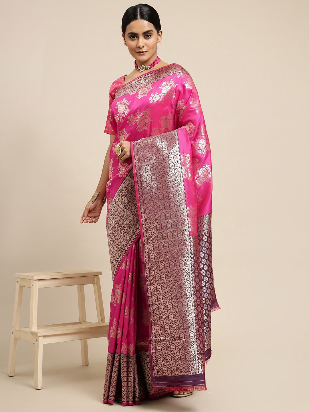 Pink Color Exquisite Silk Sarees for Every Occasion