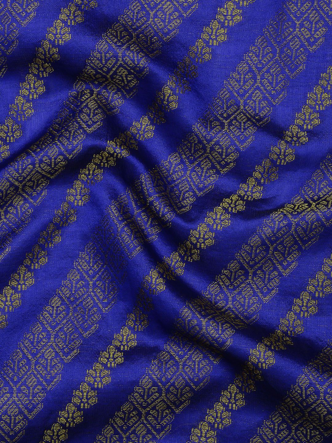 Royal Blue leriya Rich Kanchipuram Silk Sarees