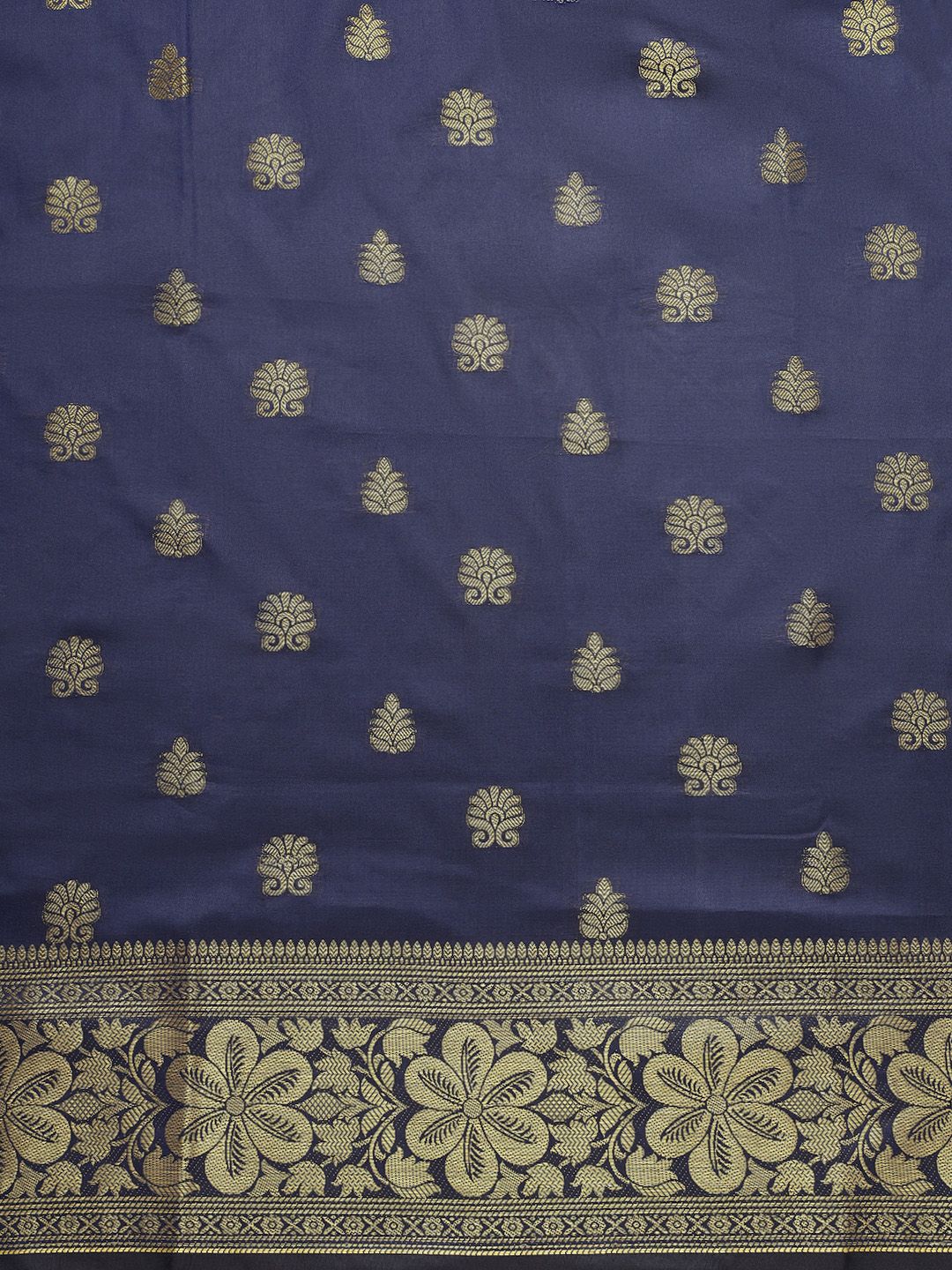 navy blue color everyday were paithani saree for woman
