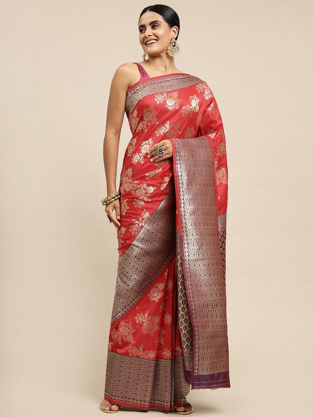 Red Color Exquisite Silk Sarees for Every Occasion