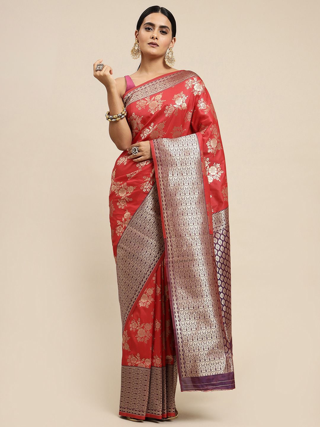 Red Color Exquisite Silk Sarees for Every Occasion
