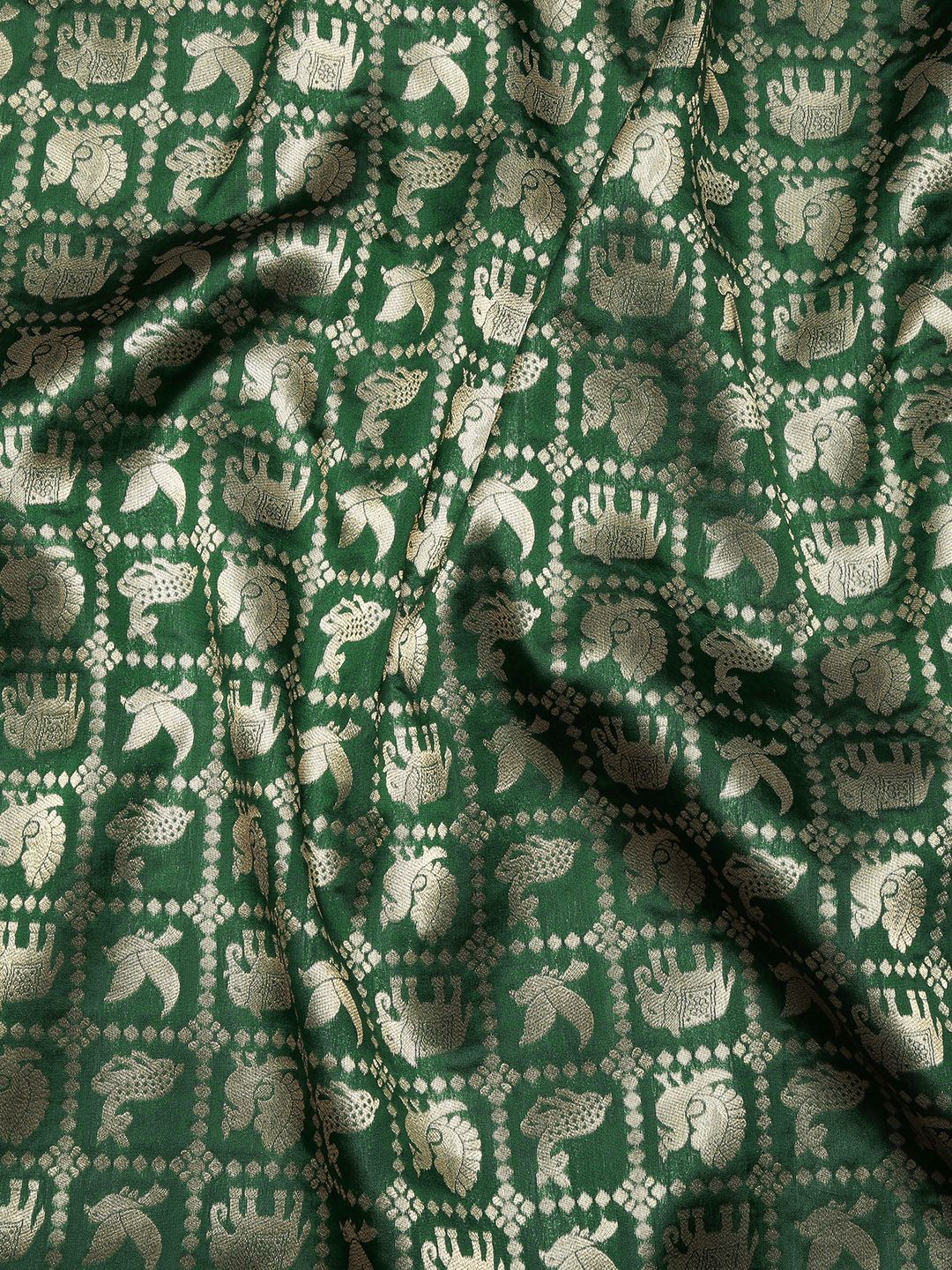 Green Toned Traditional Patola Silk Saree