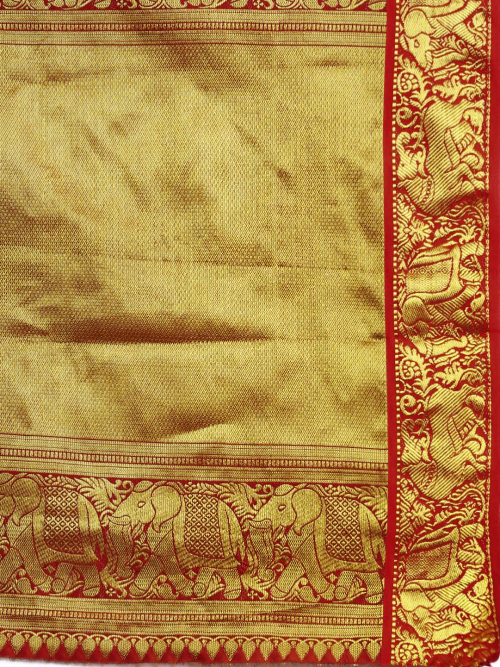 Black Color Ethnic Motifs Zari Pure Silk Kanchipuram Saree
