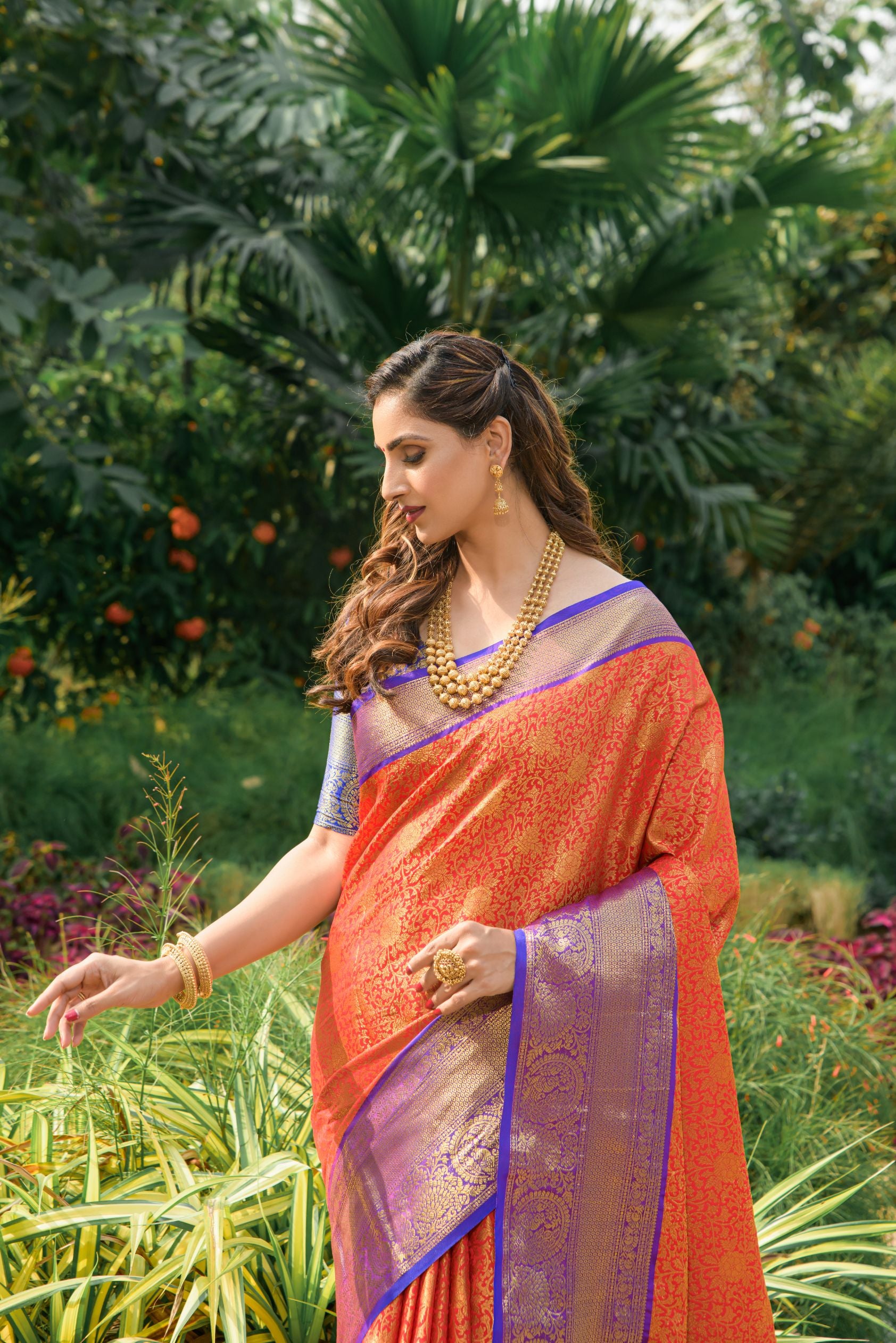 Saroj Present Spicy Look Heavy Saree Collection