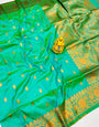 Green Toned Traditional Banarasi Silk Sarees
