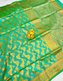 Green Toned Traditional Banarasi Silk Sarees