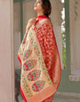 Maroon Color Bandhani Silk Elegance saree