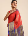 Red Color South Pattu Silk Saree-Special South Festivel Collection