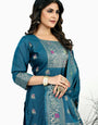 Rama Color Silk Unstich suit dress material in india