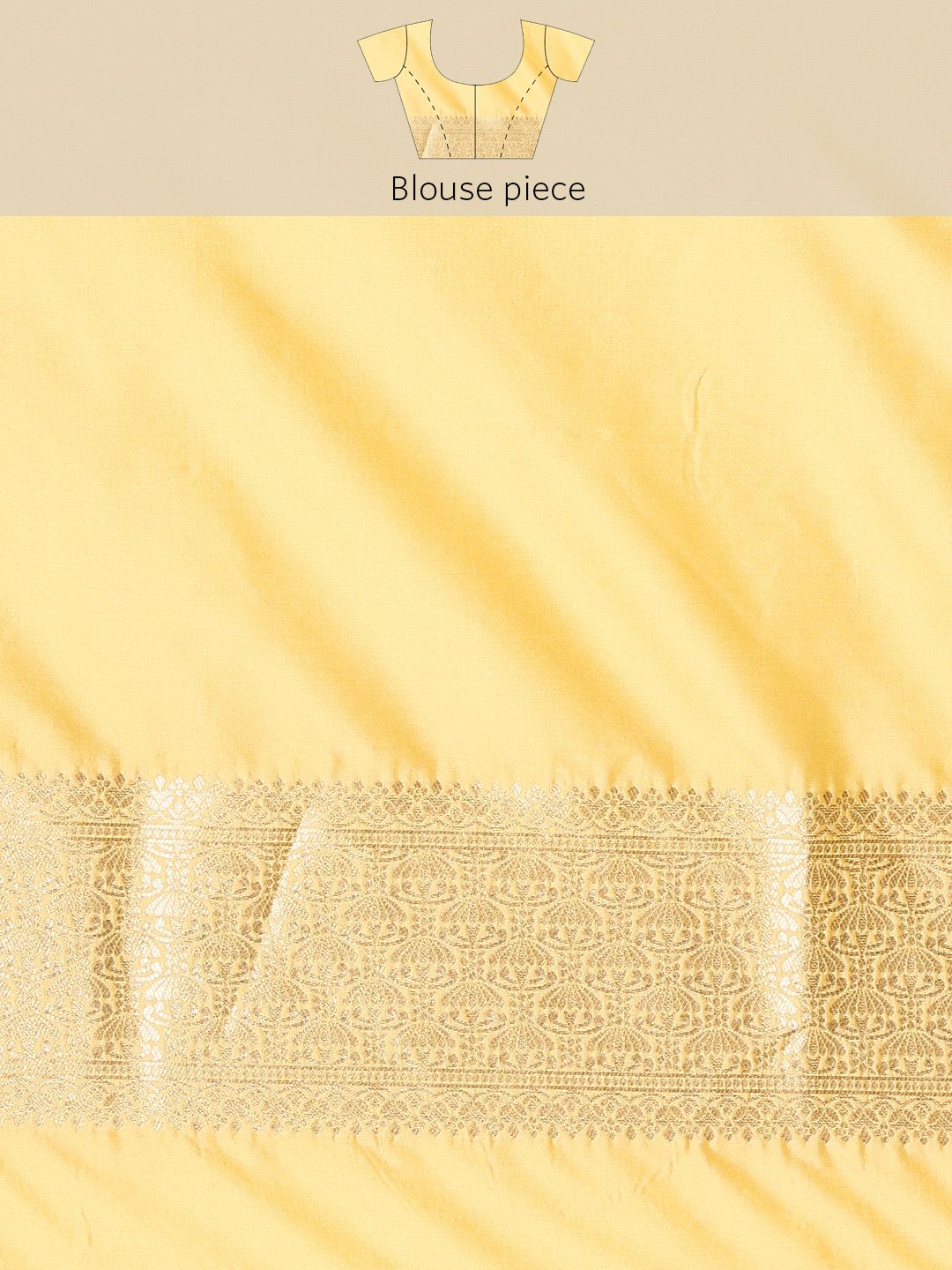 White Color Pure Banarasi Silk Sarees And Meenakari Weaving Work With Blouse Pis.
