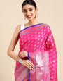 Pink Pattu Kanchipuram Silk sarees for sale